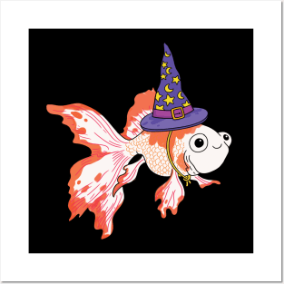 Goldfish Wizard Posters and Art